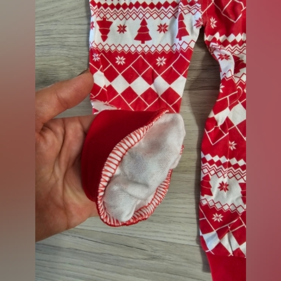 Christmas Kids Cotton Set, Long Sleeve Tops & Pants - Picture 4 of 5